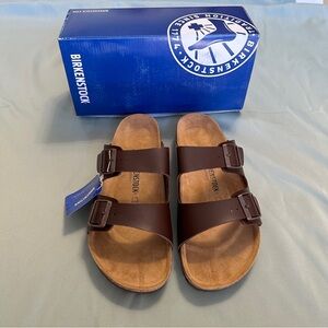 sandals: Birkenstock "Arizona" size 9 (European size 40); regular width; NIB